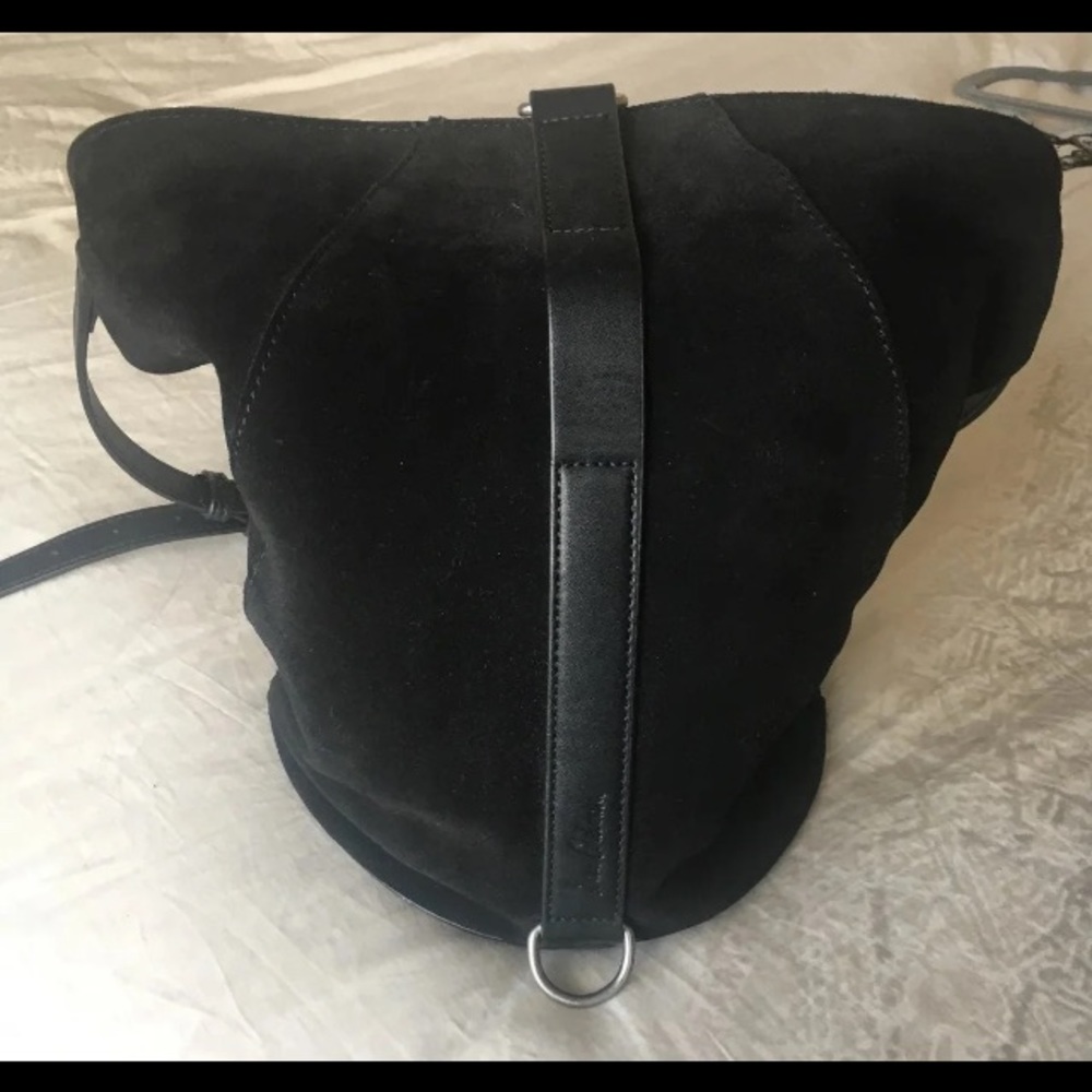 Sam Edelman black bucket bag